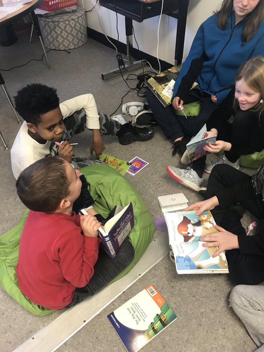 AshMihelic's tweet photo. Sharing the love on Valentines Day with our love of books ❤️ @MrsJones33 @lisazbchtch @JoshRingling @cziggy1 #WeareTgood https://t.co/vvcQx6b5ca