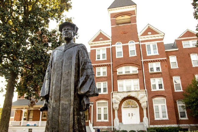 ...And on the 14th day of February, one hundred and fifty two years ago the creator lit a candle that illuminated the darkness... Happy Founders Day Brothers. #etfactaestlux #morehousefoundersday #foundersday #morehouse #dearoldmorehouse #tiesmorebrotherly