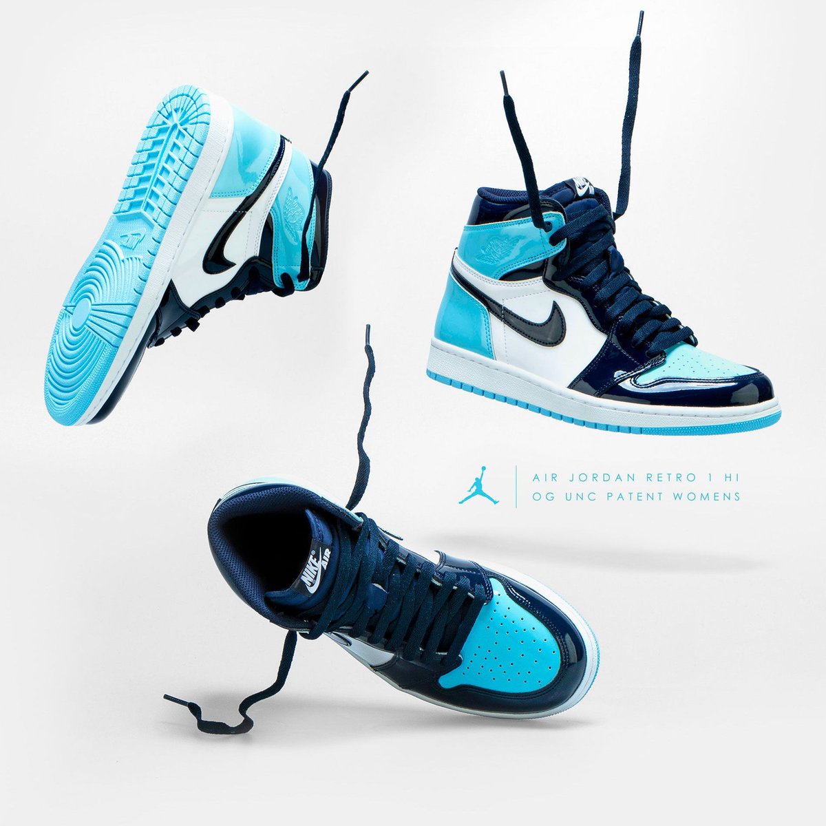 air jordan 1 blue chill footlocker