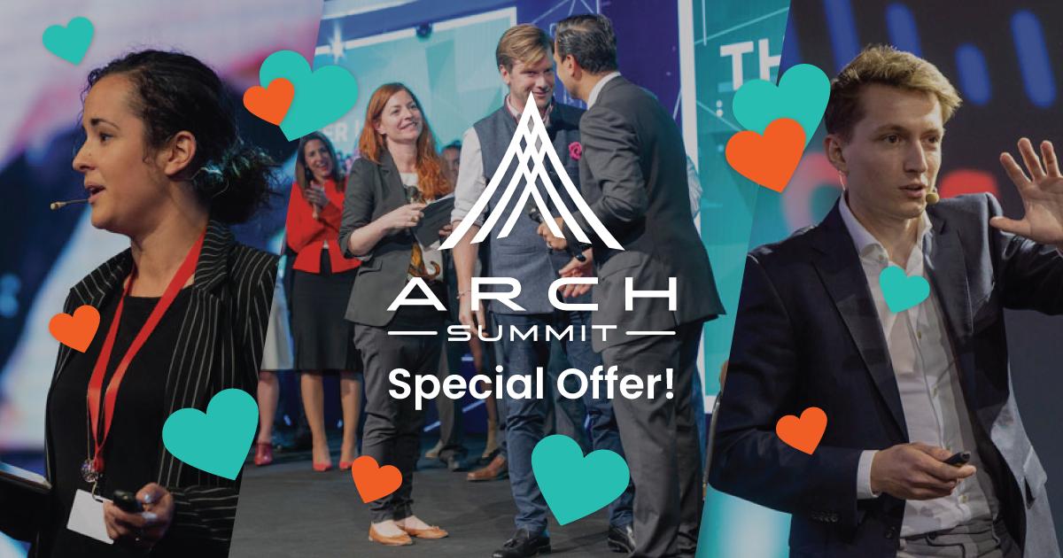 Special offer on #arch19 attendee tickets just in time for Valentine's day. Fall in love with the future of technology this 3-4 April at Arch Summit. Read our blog to find out more. archsummit.lu/blog/special-d…