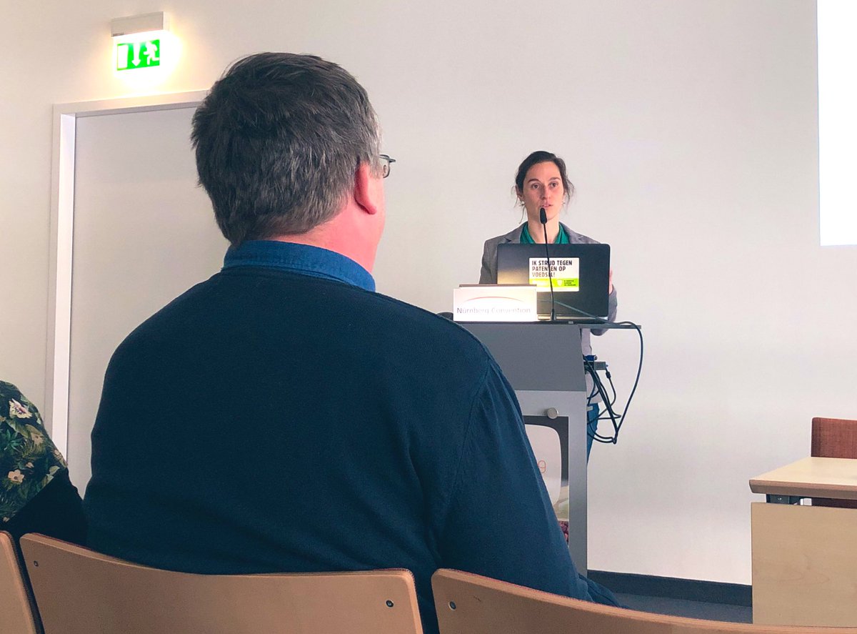 Biofach 2019 — Paul Verbeek de @BioForumVL et Loes Mertens de <a href="/Biowallonie/">Biowallonie</a> détaillent les raisons qui ont amené la Convention Pommes de terre Robustes et les avantages qui en découlent.