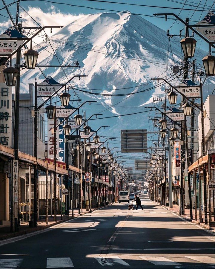 Breathtaking view of Mount Fuji, Japan. #justsayhihi