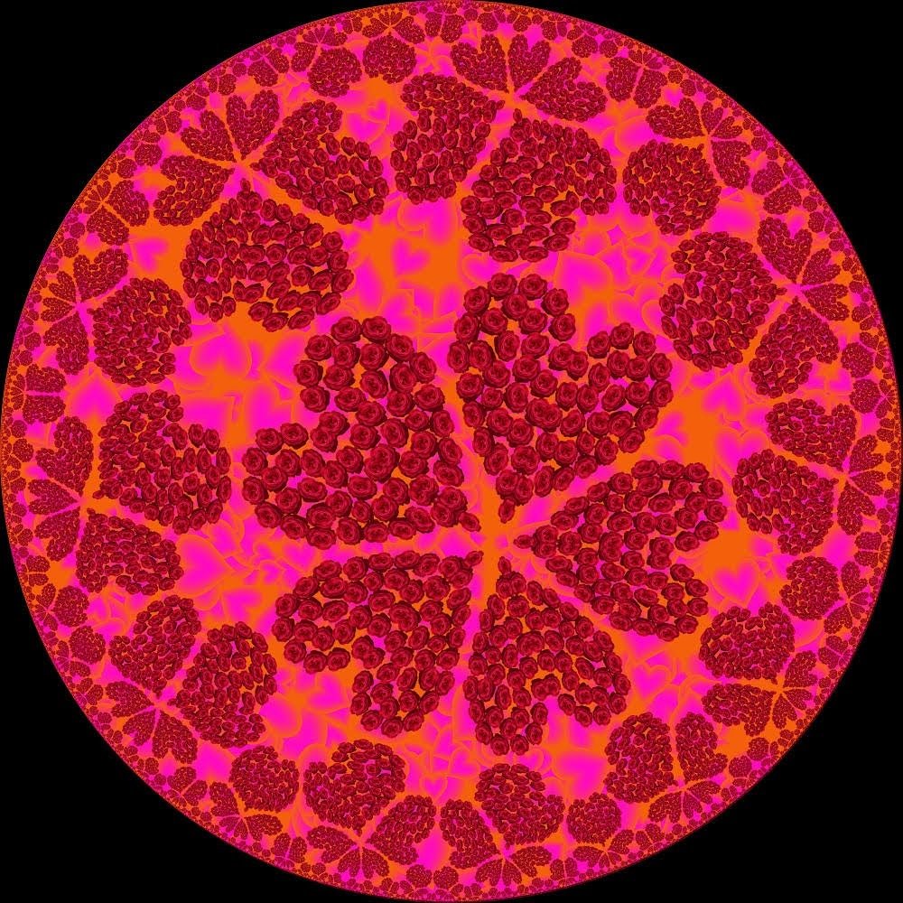 TisVeugen's tweet image. Happy Valentine ♥️♥️♥️ #HyperbolicGeometry