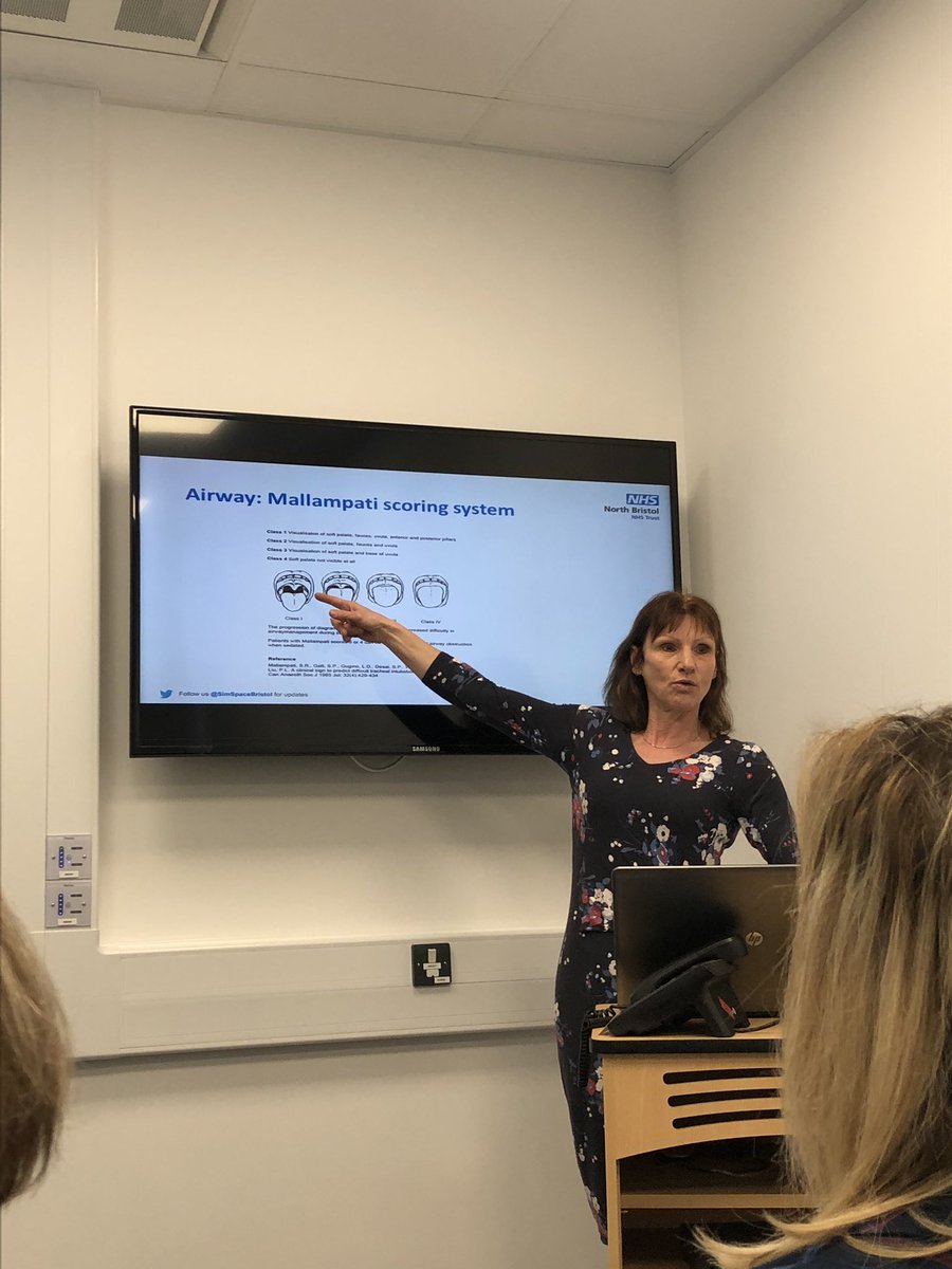 <a href="/NSafeSedation/">National Safe Sedation</a> The first National Safe sedation course is underway at <a href="/NorthBristolNHS/">North Bristol NHS Trust</a> Teaching non-anaesthetists how to perform an airway assessment
