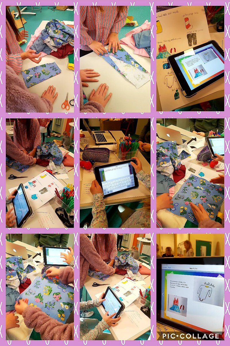 hioeen's tweet photo. The girls in the clothing group are doing great!😍
#dlabclil3 #eTwinning  #Erasmus https://t.co/WrhSlXqCPK