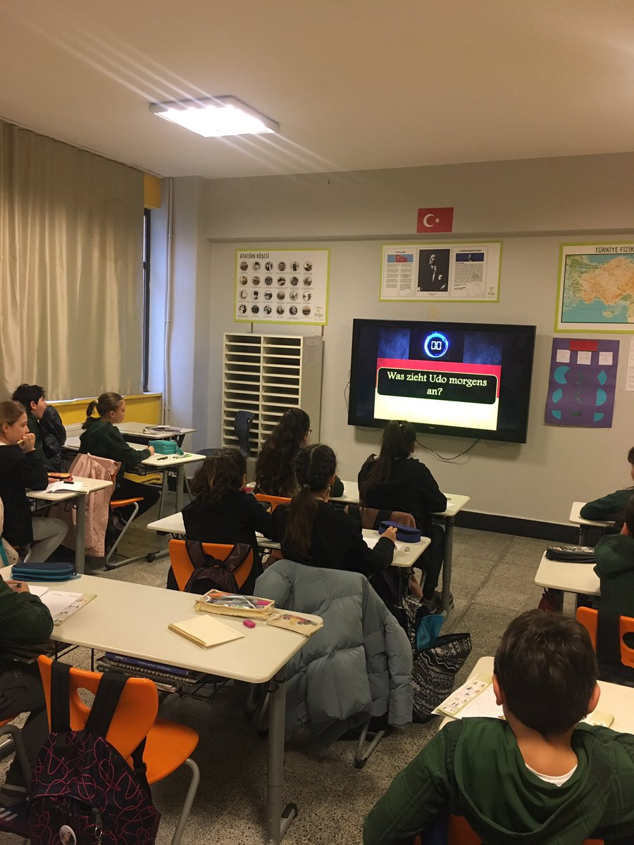Şişli Doğa’da QuizShow ile sınıf içi elemelerimizi tamamladık👍🏻Sıra büyük finalde💪🏻💪🏻 1️⃣2️⃣3️⃣@sisli_doga_ort @ddestegul35 <a href="/UdoKywall/">Udo Kywall</a> #DogadaAlmanca