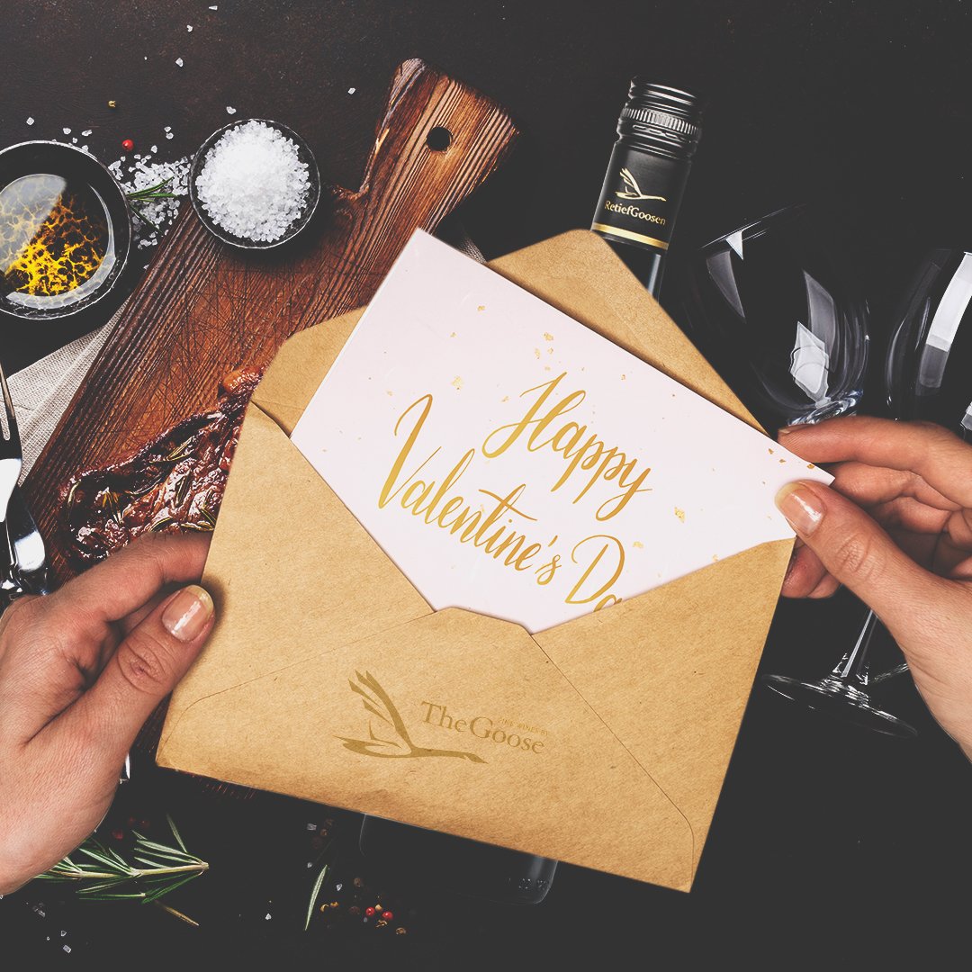 Happy Valentines Day!! #ValentinesDay #Wine #Love #TheGoose #Vino #RedWine #RetiefGoosen #Valentine #Celebrate #WineOfTheWorld #SouthAfricanWines #WineSA #InstaWine #WineWednesday #SAWine #SAWines