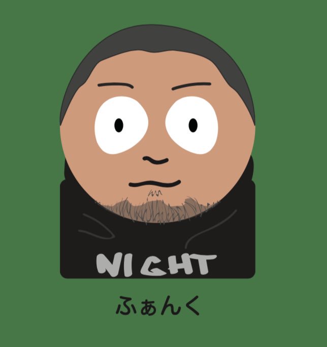 ニート東京さんから頂戴しました、サウスパークぽいやつ。似てるのか似 