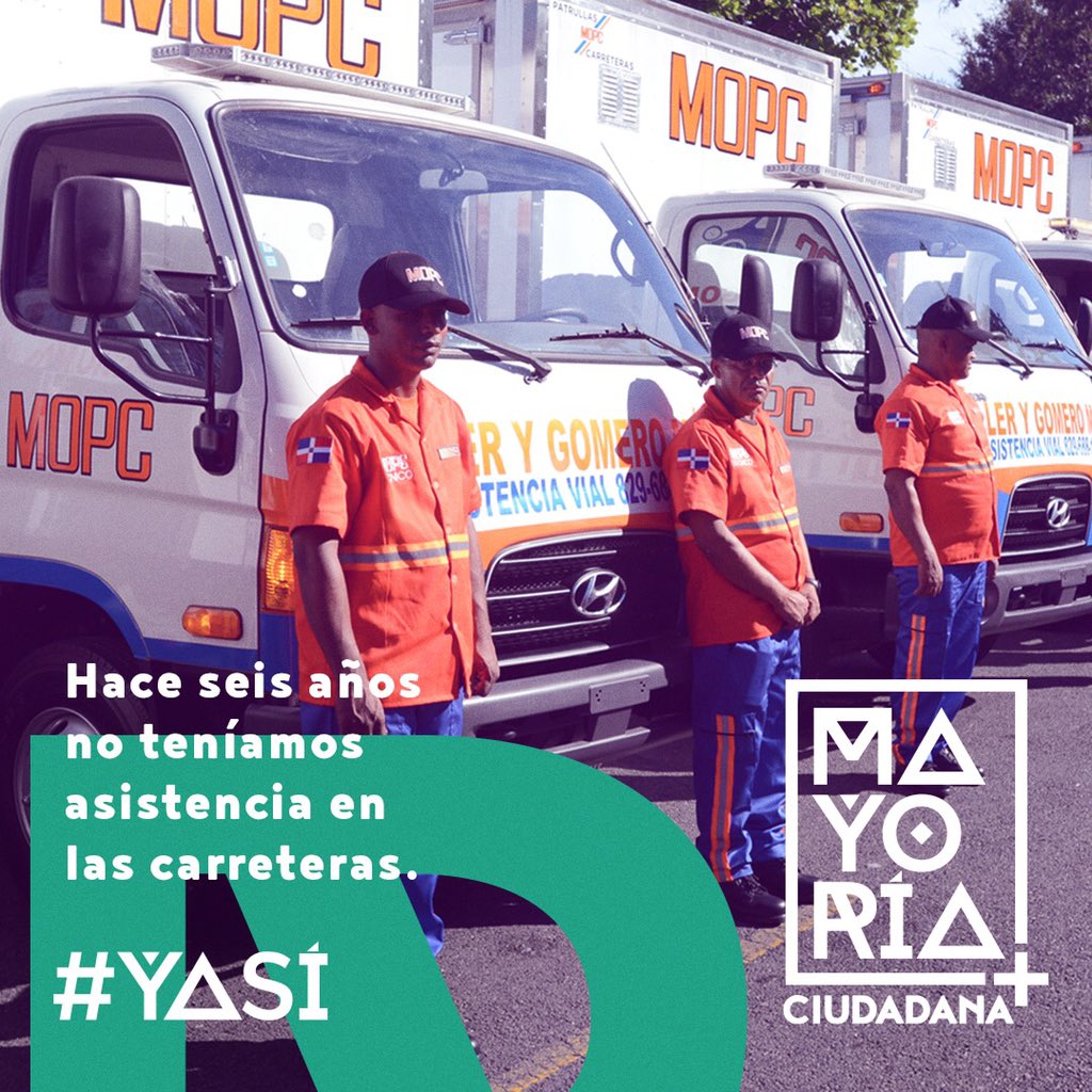 AbelTejadaR's tweet photo. Buenos días la #MayoriaCiudadana  sabe que hemos superado la inseguridad en la carretera con el servicio de asistencia vial 
#YaSi https://t.co/wcvr0DfqXm