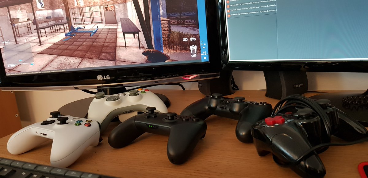 Doing some gamepad testing #ThiefSimulator #gamepads