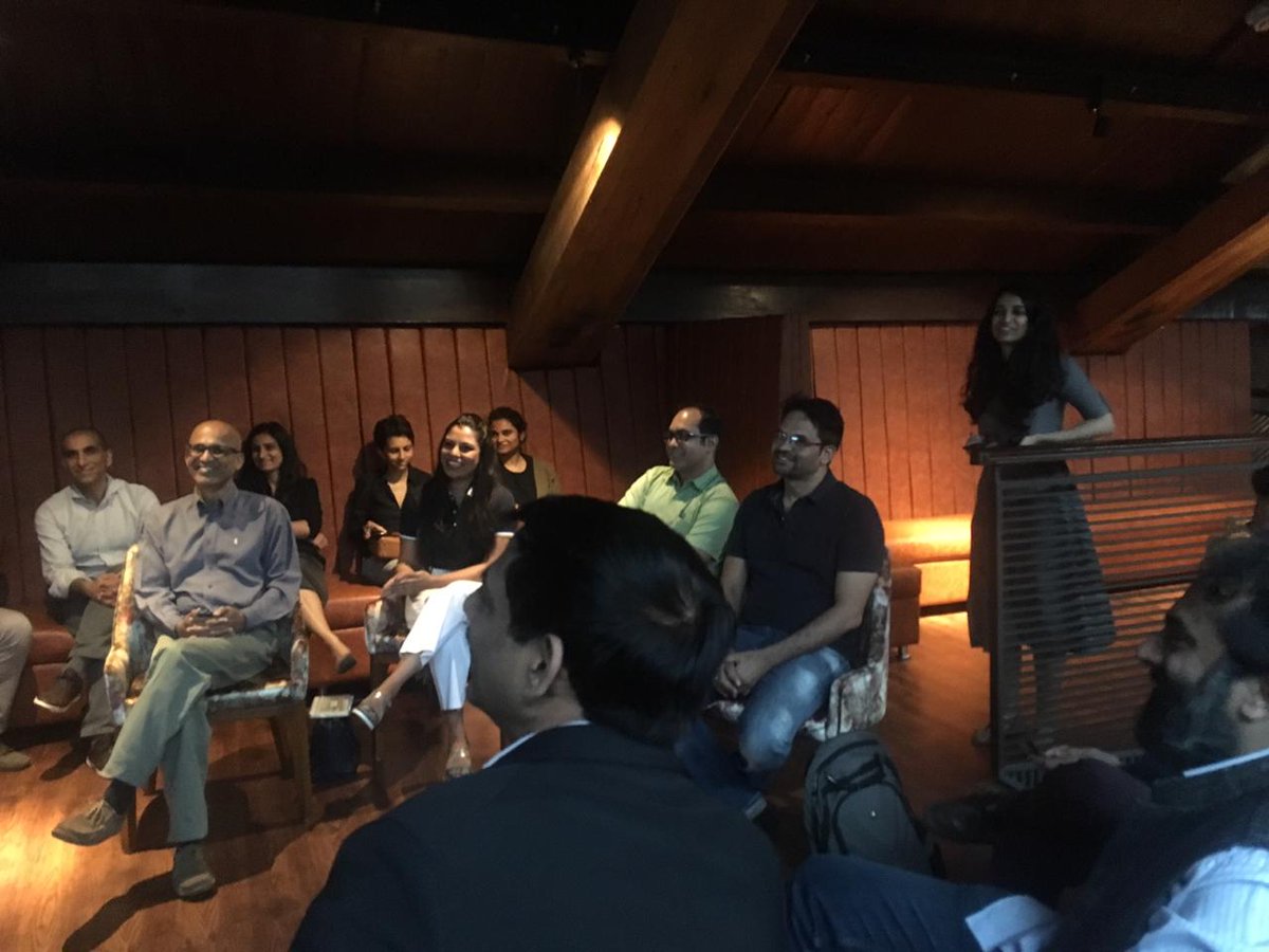 ApparelCircular's tweet photo. We had a great time hosting a meet-up focused on 'Circular Economy and the Role of Entrepreneurship in India' along with @ANDEIndia! Want to be a part of the next meet up? Write to us &amp; we'll save you a seat: circularinnovations@intellecap.net #circularfashion #circularapparel https://t.co/sJzrI5vDCu