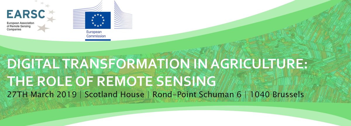 EARSC (@earsc) on Twitter photo ❗️❗️Save the date - 27th of March - for the EARSC & <a href="/EUAgri/">EU Agriculture🌱</a> Workshop on Digital transformation in agriculture: the role of remote sensing. Agenda will follow. ➡️earsc.org/news/earsc-dg-… ❗️❗️Save the date - 27th of March - for the EARSC & <a href="/EUAgri/">EU Agriculture🌱</a> Workshop on Digital transformation in agriculture: the role of remote sensing. Agenda will follow. ➡️earsc.org/news/earsc-dg-…