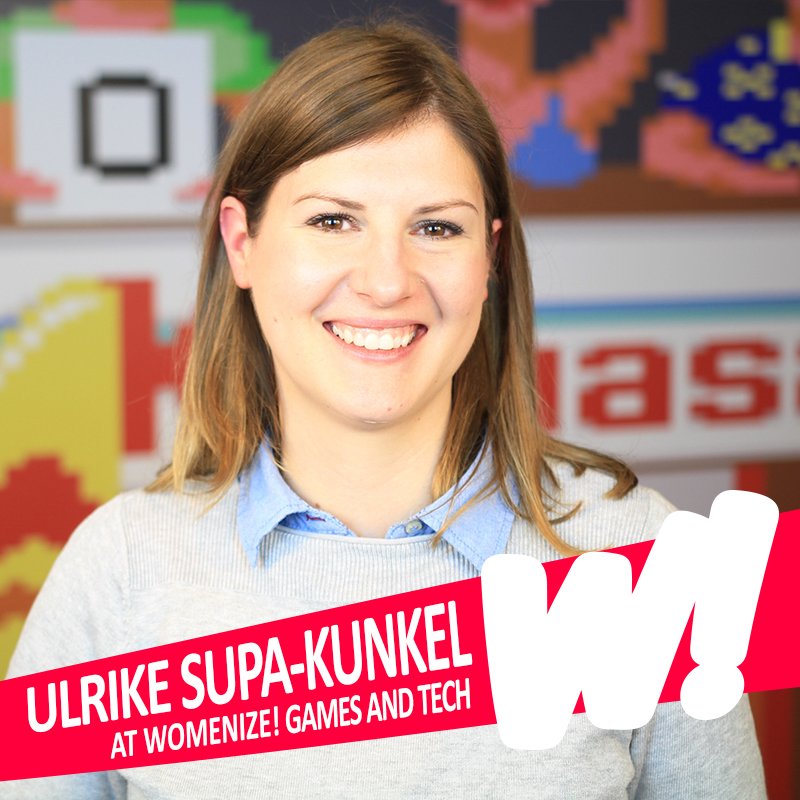 Continuing with our speaker line-up: Ulrike Supa-Kunkel is Product Head <a href="/innogames/">InnoGames</a>, which means a lot of responsibility: Creating &amp; executing strategies to make sure the team can create fun #games that are able to reach a broad &amp; diverse audience. Say hi to Ulrike at #womenize!