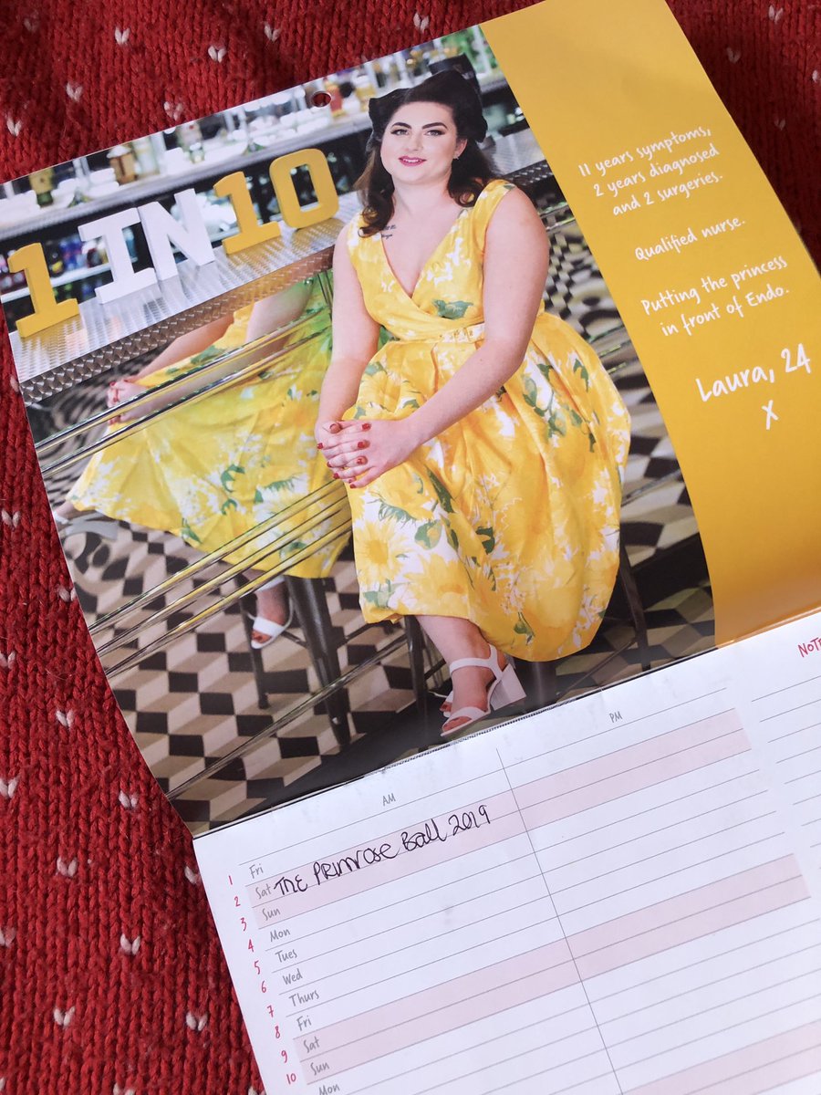 ThePrimroseBall's tweet image. Only 2 weeks to go until #theprimroseball the date is getting closer in our @EndometriosisUK official calendar ! #endometriosis