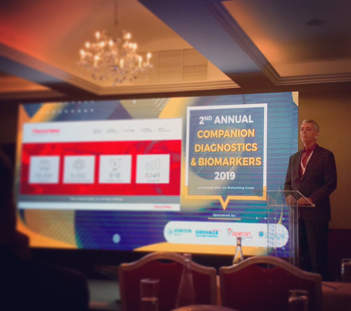 “Democratization and Globalization of Next Generation Sequencing for Companion Diagnostics” presentation by #BlooodPAC member <a href="/thermofisher/">Thermo Fisher</a> #JimGodsey. Finding ways to improve #patientoutcomes and #patientbenefit. #LiquidBiopsy #data #collaboration #BioTECHsummit  <a href="/epmgroup/">EPM Group</a>