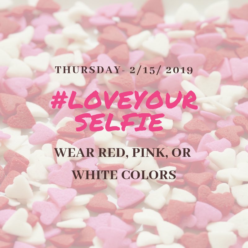 Happy Valentine’s Day <a href="/KleinForest/">Klein Forest HS</a> wear your red, pink, white for Operation Beautiful Dress Up day!!! #loveyourselfie