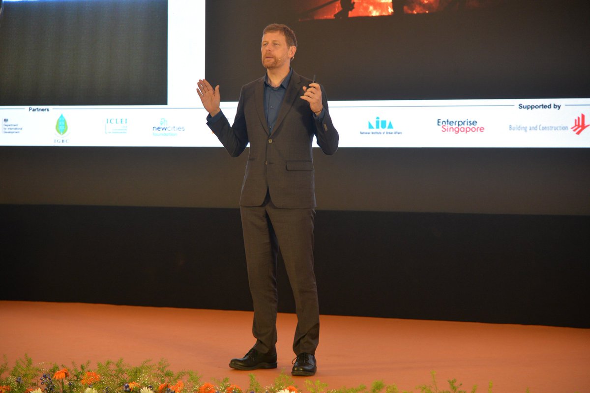 Mr. Charles Montgomery, Author-Happy City states "The city can build or break our happiness." #HCS2019 #HCSKeynoteSpeaker #APCRDA <a href="/thehappycity/">Charles Montgomery's old account</a>