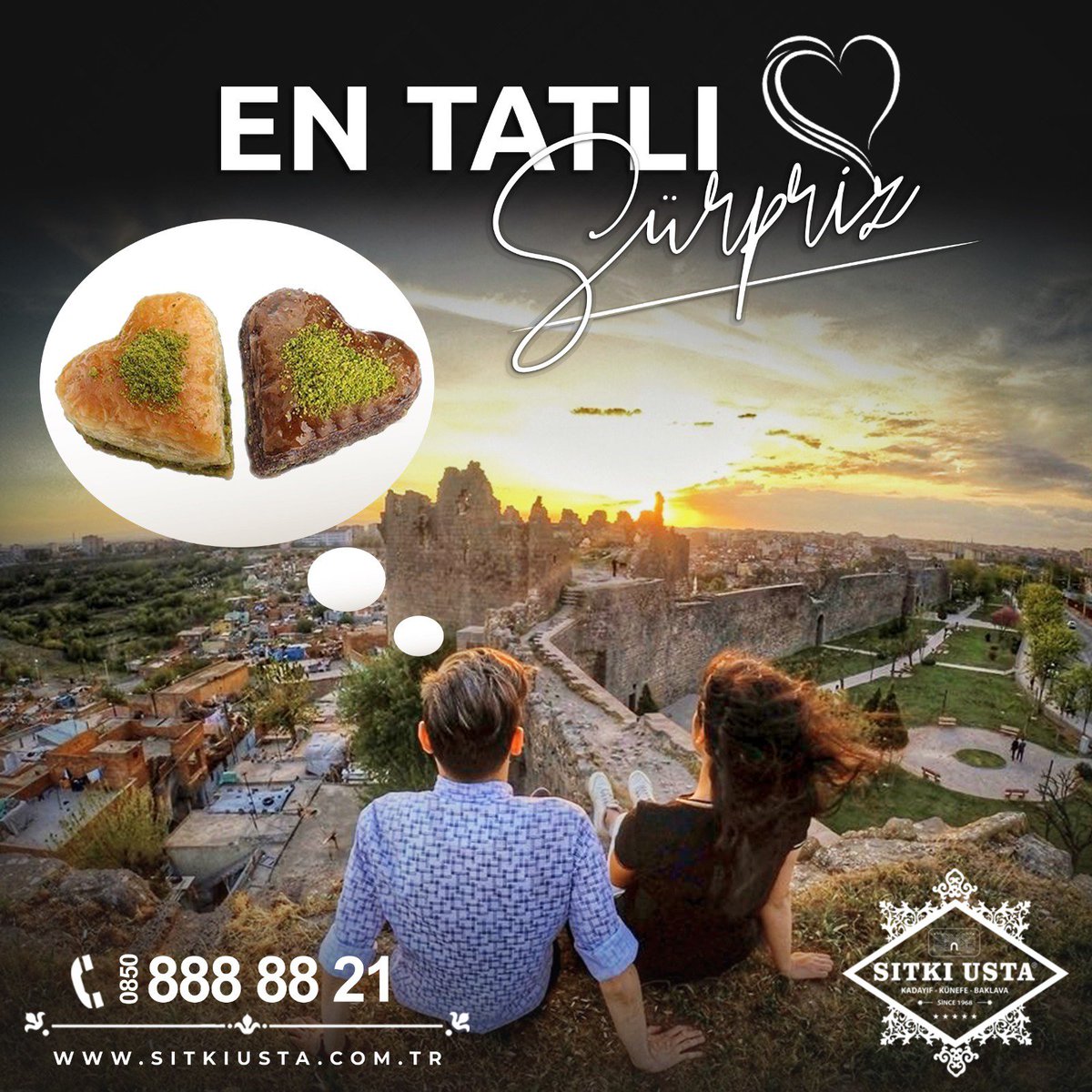 sitkiusta's tweet photo. En Tatlı Sürpriz...♥️😊
#sitkiusta #kadayıf #baklava #künefe #tatlıkeyfi #entatlianlar #diyarbakır https://t.co/I8UnyAYbUA