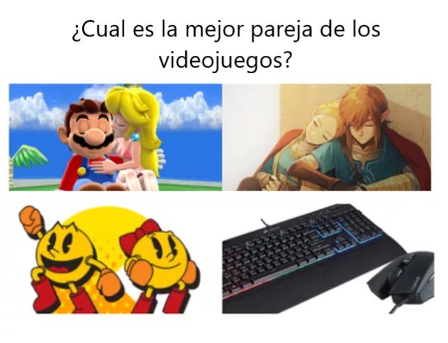 ¿Pareja de videojuegos favorita?

#readyforthebattle