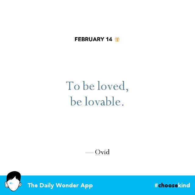 Shared from The Daily Wonder App`
#choosekind