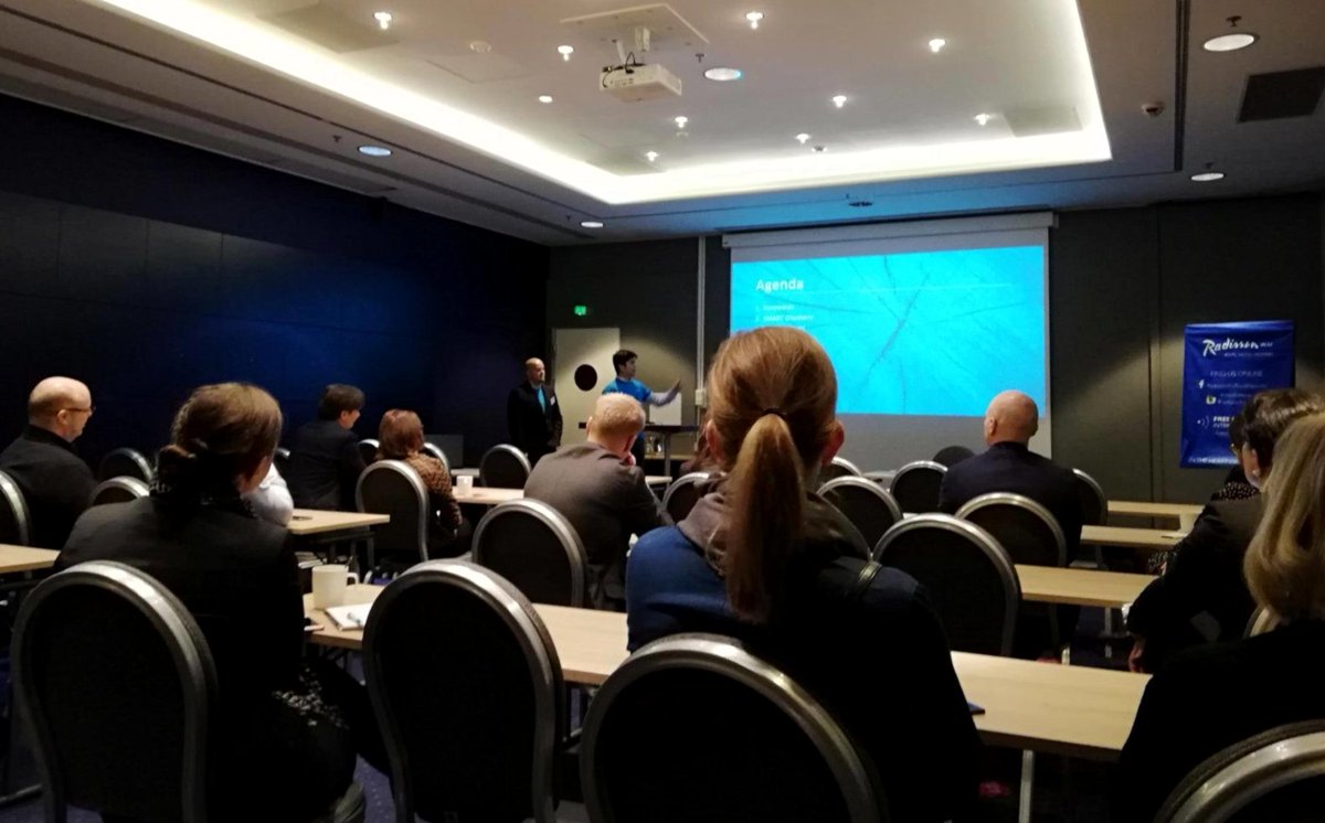 Bynfo_Oy's tweet photo. Aurinkoista #ystävänpäivä'ä! Aloitimme sen #SAPAnalyticsCloud'in parissa herkullisella aamiaisella, hyödyllisellä ohjelmalla ja hyvässä seurassa - kiitos osallistujille! #aamiaisseminaari #Outotec #SAP #analytiikka #raportointi #businessintelligence #datavisualisointi https://t.co/WV6QaYYnvH