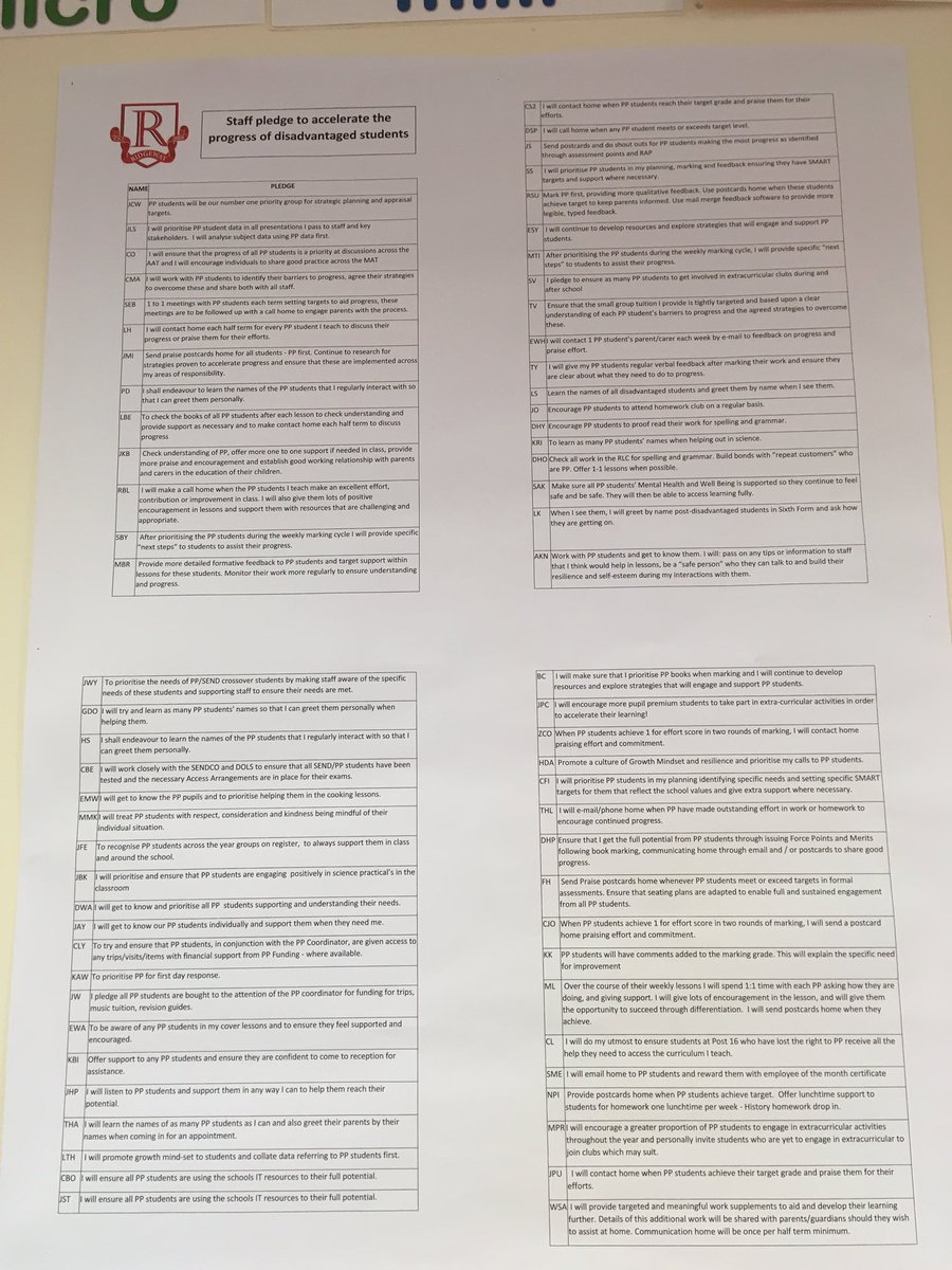 Working to close the disadvantaged gap: shared INSET across the AAT. #countmein