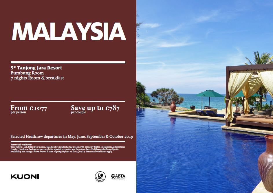 KuoniJLSoton's tweet photo. We have a fantastic offer this week for Malaysia, come into store and see us to start your next adventure.

We are available on 02381242230 in #Southampton #Kuoni #Travel #Holiday https://t.co/0rArmvN6Rr