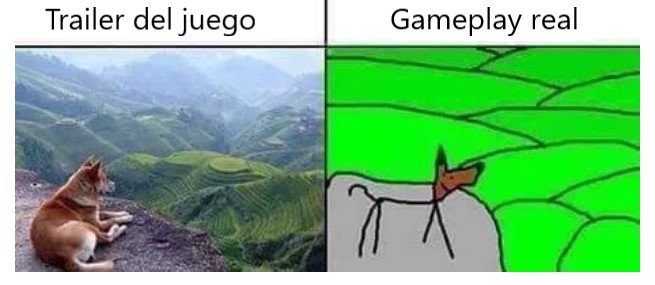 Cuando ves el trailer de un juego nuevo Vs cuando sale el juego y lo juegas 😂😂😤

#readyforthebattle
