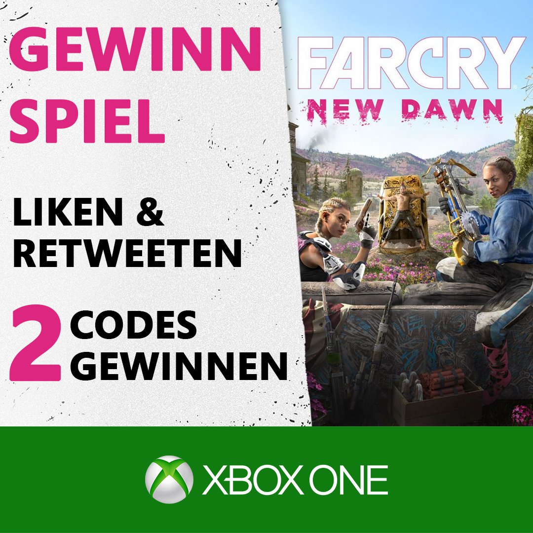 Wir verlosen zwei #XboxOne Codes für das neue #FarCryNewDawn von <a href="/UbisoftDE/">UbisoftDE</a> 🏹 🔫

So macht ihr mit:
1. <a href="/XboxDACH/">Xbox DACH</a> folgen 
2. Tweet liken + RT
3. Sagt uns wem ihr den zweiten Code geben würdet

TNB 👉 bit.ly/XboxDACH-TNB