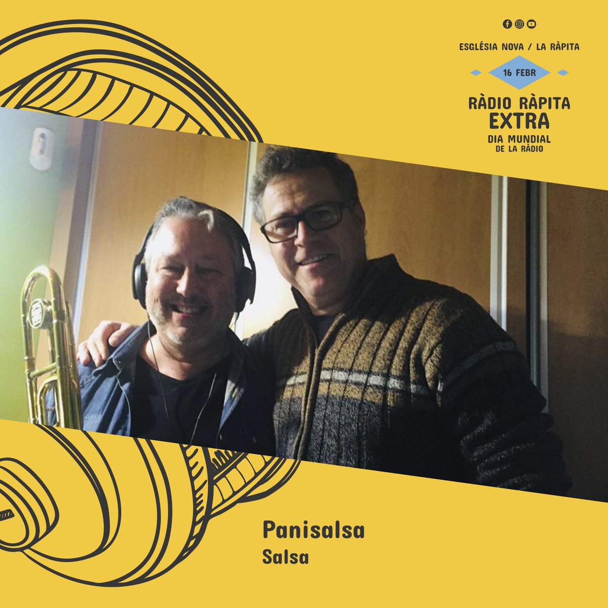 ToprankingR's tweet photo. Artistes convidades a la 3a edició Ràdio Ràpita Extra 🎙️

📅 16 de Febrer
📍 Església Nova, La Ràpita

#DiaMundialDeLaRadio #ràdioràpitaextra #ràdioràpita #toprankingshow #laràpita https://t.co/qkhE9fINkO