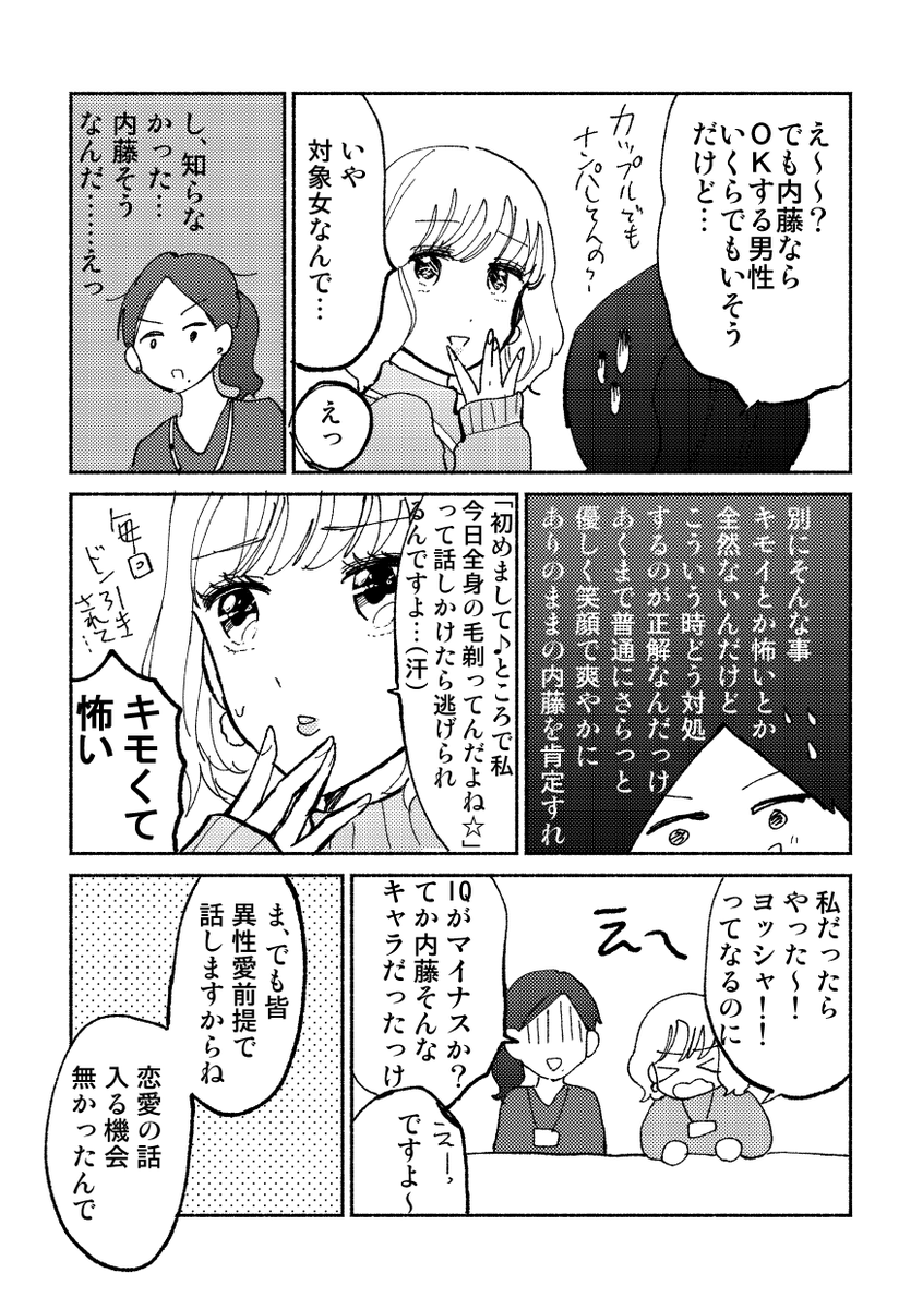 #バレンタインデー があんまり関係ないOLの百合未満ギャグ漫画

#創作百合 