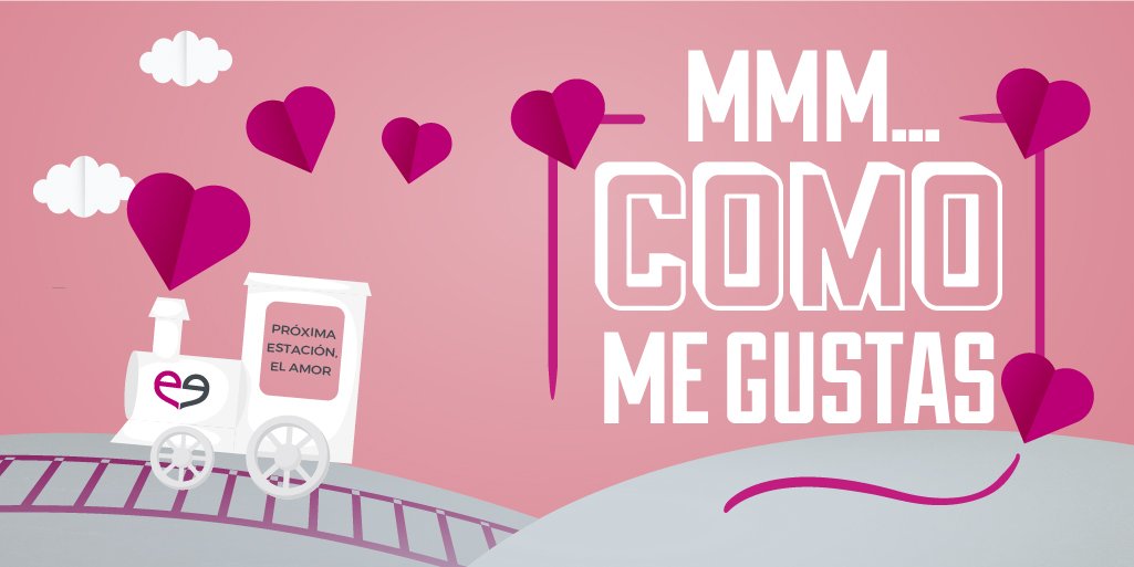 SmartTravelers_'s tweet photo. ¡Feliz #SanValentín! Hoy tenemos una cita con el #amor en el primer #GastroDating en una estación de tren. Esta tarde en #COMOSants reunimos a seductores y seductoras en busca del amor a través de los sentidos 🚉 ¿Te lo vas a perder? Stay tuned! 💘 #14deFebrero #SanValentin2019 https://t.co/kELPnuM5ob