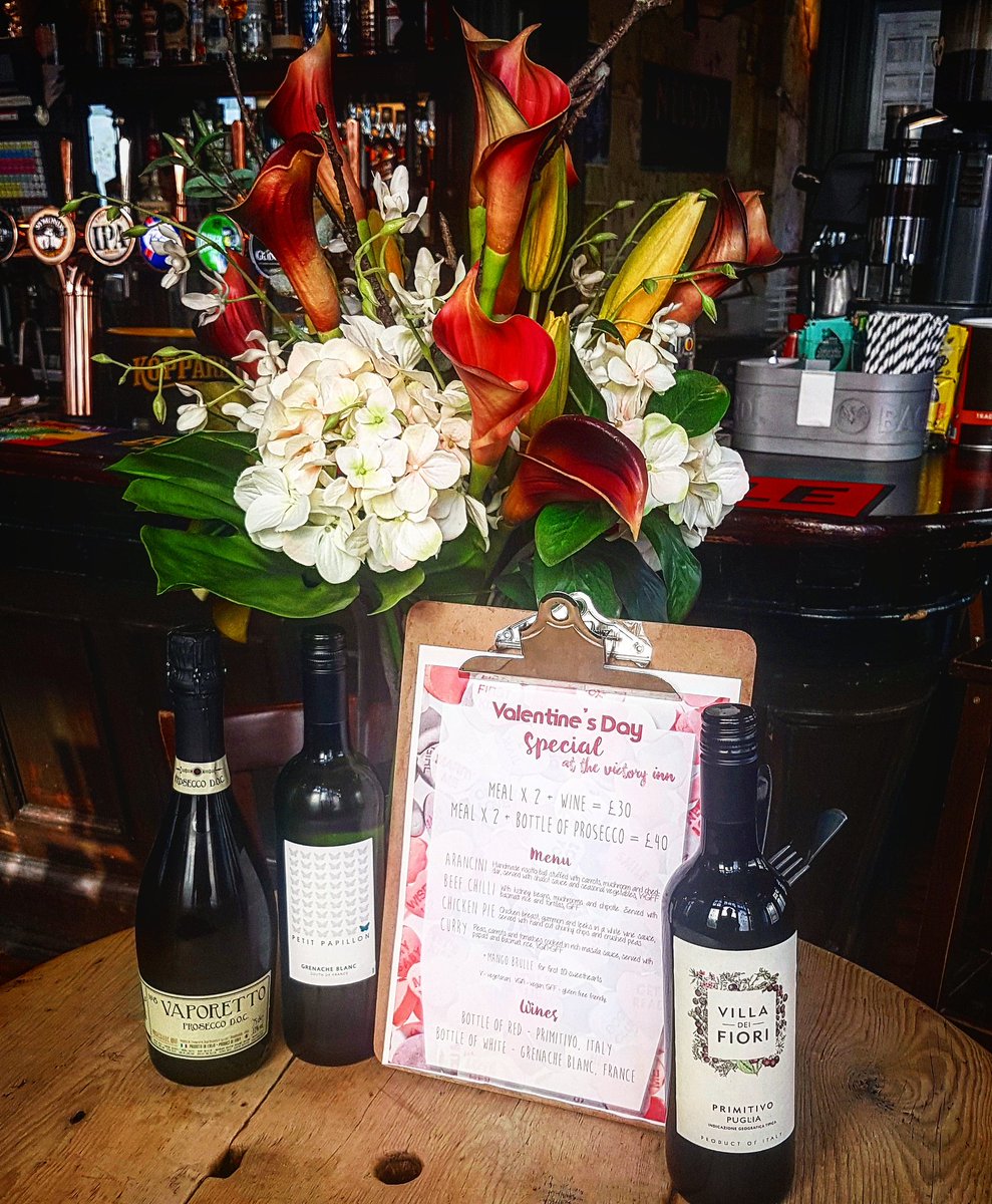 victorybrighton's tweet photo. ♥️Treat your loved one at The Victory ♥️
2 meals🍽🍽+bottle of wine🍷= £30
2 meals🍽🍽+bottle of bubbly🍾= £40
AND free mango brûlée for the first 10 sweethearts 😍😘😋
Book a table on 01273 326 555 https://t.co/gqJIVTS2x8