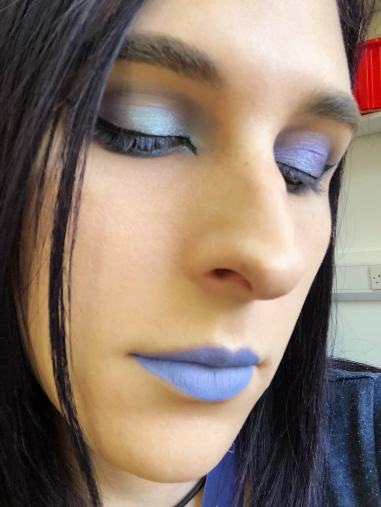 IconicRing's tweet photo. RT @LucElHart: Wanted to try something different today at work. With @ColourPopCo’s Make Believe liquid lip. @CM_Official Unity and Ravage in crease and Outer V. @TammyTanuka Sigil Inspired eyeshadow in Angel Feathers. Absolutely stunning! #goth #gothgir… https://t.co/RF6Wvh1a7k