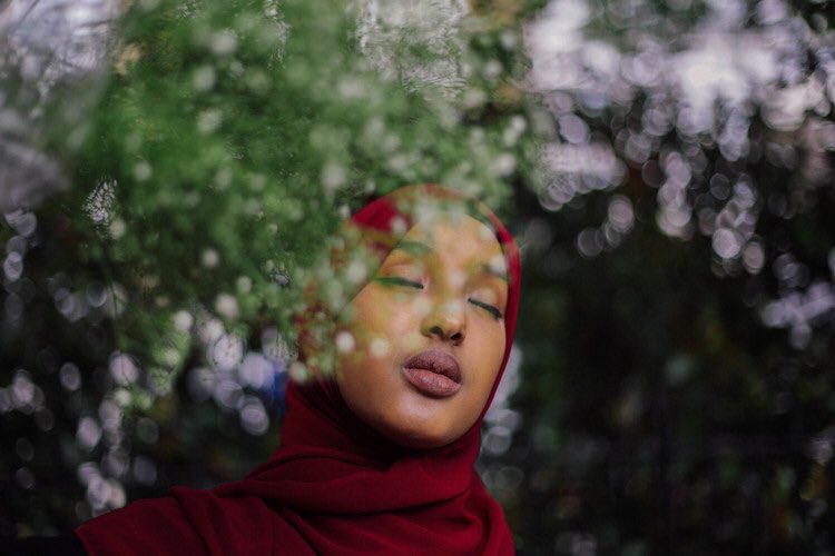 Various portraits from Somali photographer and poet Amaal Said.