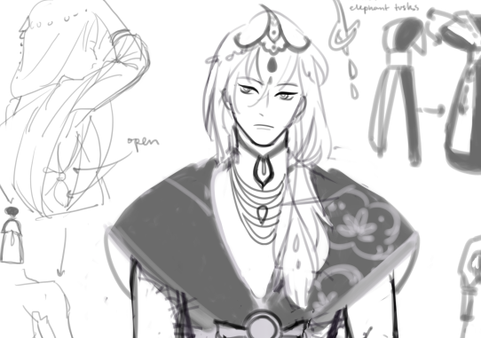 wait puts some oc wips here too since it's still butts am 