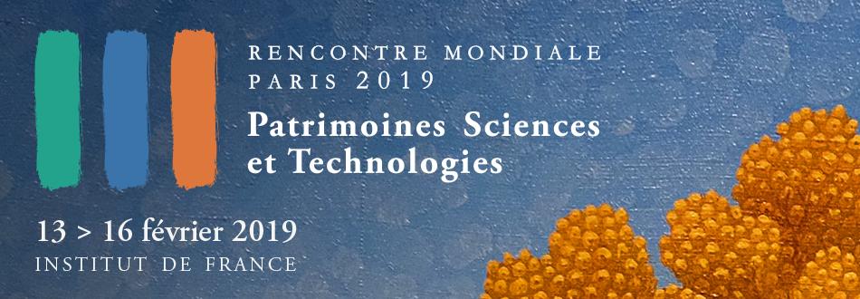 CNRS's tweet photo. #HeritageSciences2019 🏺🔬2eme jour du symposium scientifique de la Rencontre mondiale Patrimoines, Sciences et Technologies à @InstitutFrance
🤝@AcadSciences @CNRS @IpanemaSaclay @GIDGroupe
📝Info et Inscriptions à la journée grand public du 16 février |  https://t.co/lCphfX3OMM https://t.co/kAGJgPwv2H
