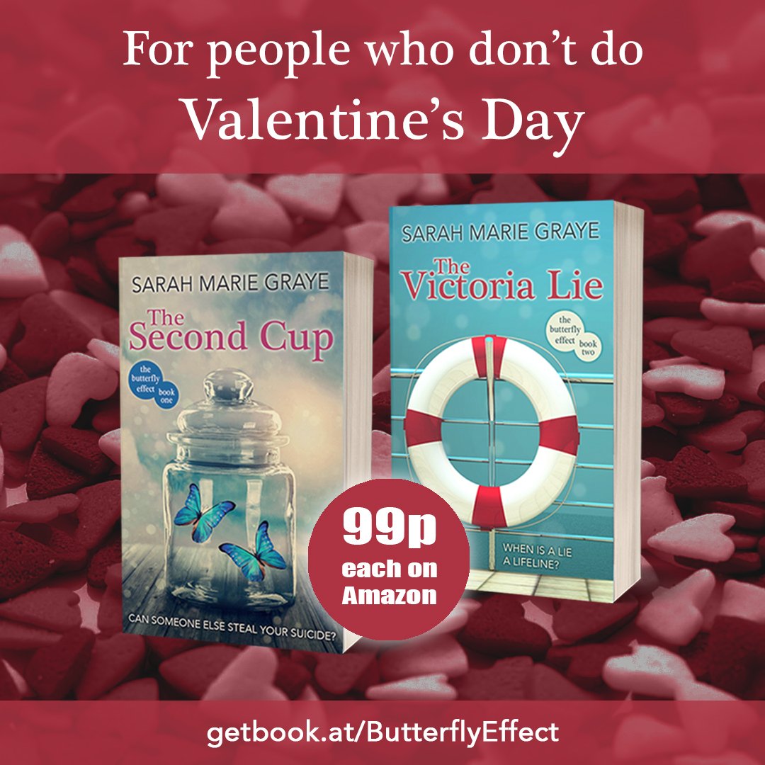 Something for people who don't do Valentine's Day...
https://getbook.at/ButterflyEffect
#ValentinesDay #PictPublishing #CoPromosRT #IARTG #RRBC