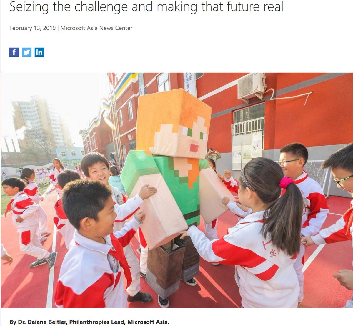 EmpireCodeSG's tweet photo. Thank you @DaianaBeitler for the article! We are glad to have been a part of this, let's make "that #future real" for children from all walks of life! With #specialthanks to the @MicrosoftASIA Philanthropies team! https://t.co/vnpVB4k8Mp https://t.co/gnwBLPzPgg