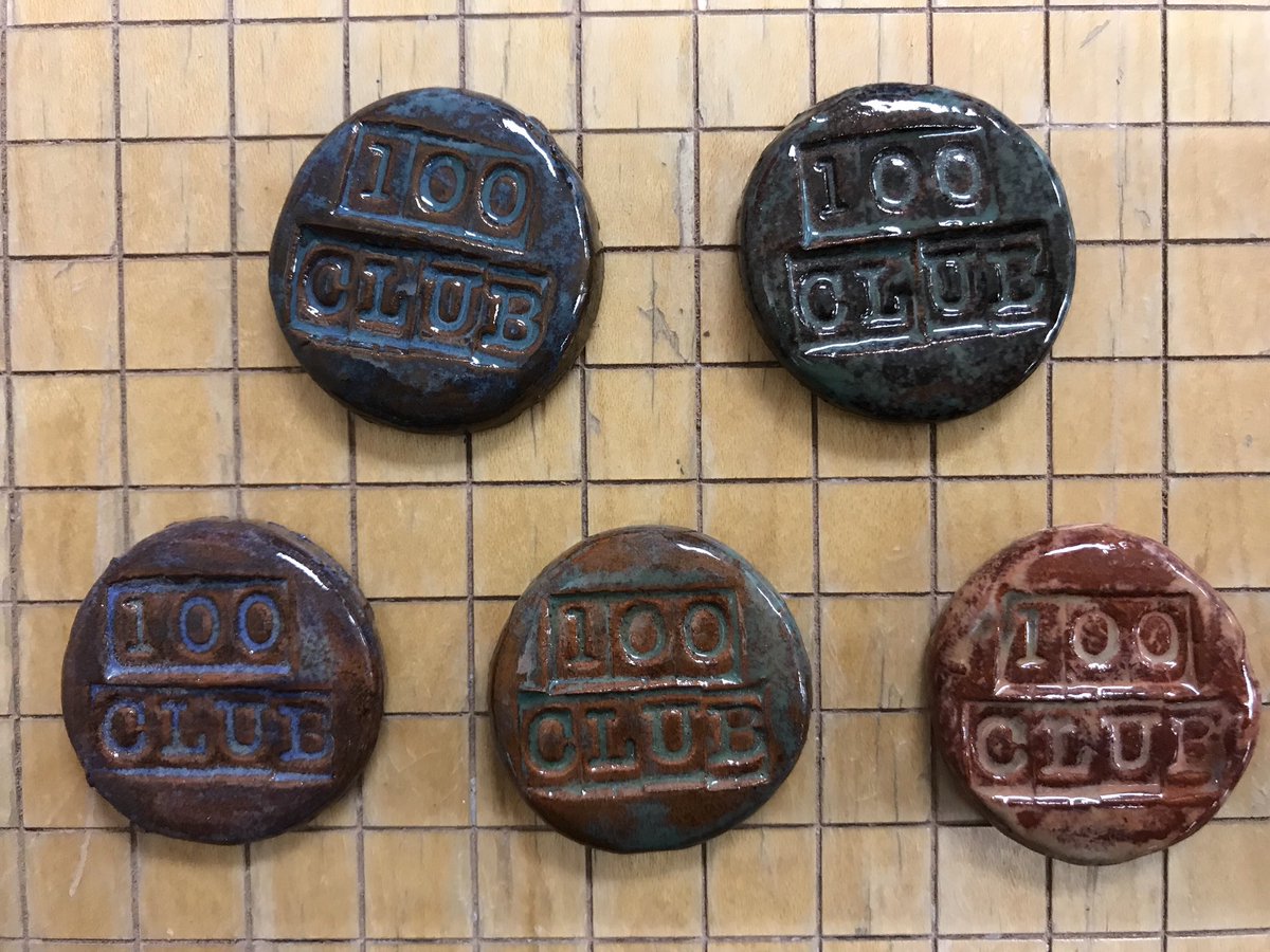 Be a member of the 100 Club!  For a minimum donation of $50 at the event. You will get one of these tokens made by South Warren.