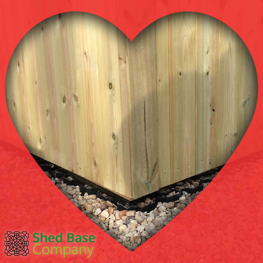 Sheds are wooden, 
our bases are plastic,
from just £1.50 per panel, 
our deals are fantastic!🎶💌

If you would love to find out more, visit our website: bit.ly/2N4nMsZ

#ValentinesDay #love #landscaping #gardening #diy #shed #home