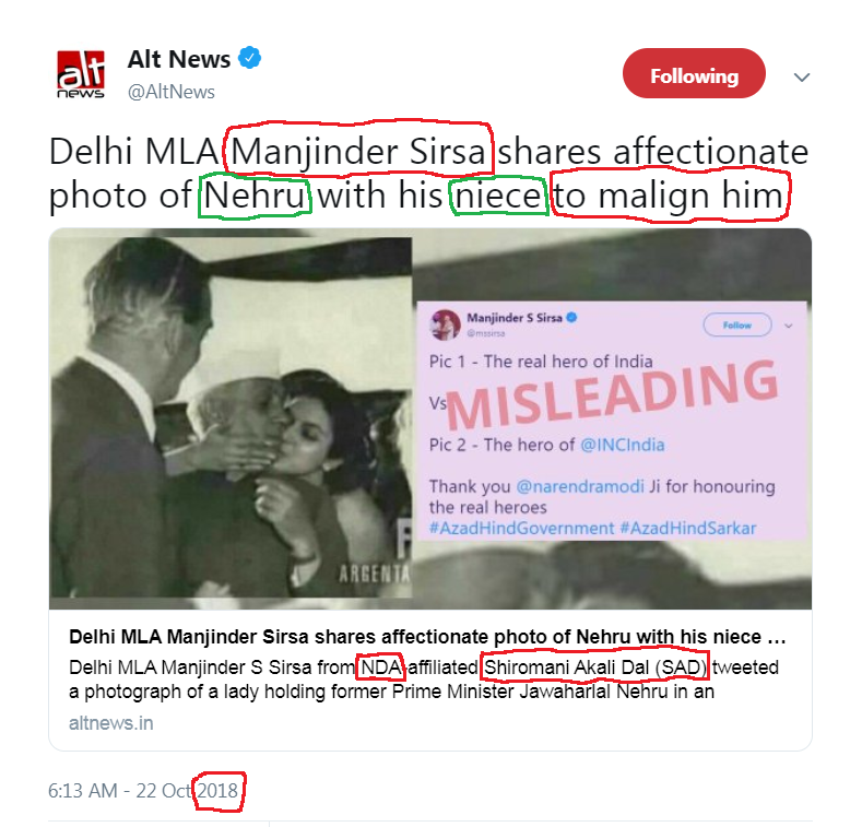 PradzWorLd's tweet photo. @axomnews421 @INCIndia #MissedOut on #FAKENEWS #Busted,by still #BLindLy falling for too much #BhaktsApp?
Or,part of #MaLpua #TroLLArmy that #purposefully runs #DisinformationCampaigns with #HateSpeech #FearMongering,still #Haunted_By_Nehru,to find a #FavouriteTarget in:-
"Sab #Nehru Ji Ki Wajah Se"?😏 https://t.co/nePb2moxnP