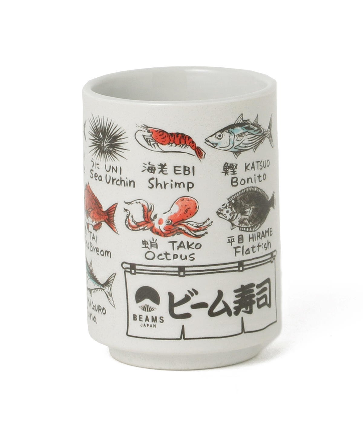 Beams Beams Japan 寿司湯呑の専門メーカーに別注した湯呑みが登場 寿司 ネタのイラストや 読めそうで読めない魚にまつわる漢字の柄など 全3柄のご用意です T Co Eombonrtxq ビームスジャパン 湯呑み 寿司湯呑み T Co Qi4u8eytzs