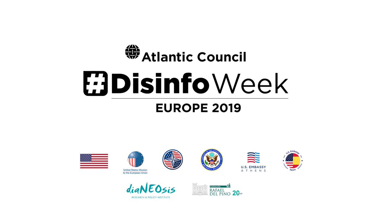Bad actors use bots, trolls, and deepfakes to spread disinformation and distort and disrupt elections. <a href="/AtlanticCouncil/">Atlantic Council</a> and U.S. Missions and Embassies are gathering our partners and allies in 🇪🇺 to secure democracy ahead of this year's elections.

RT for #DisinfoWeek updates!
