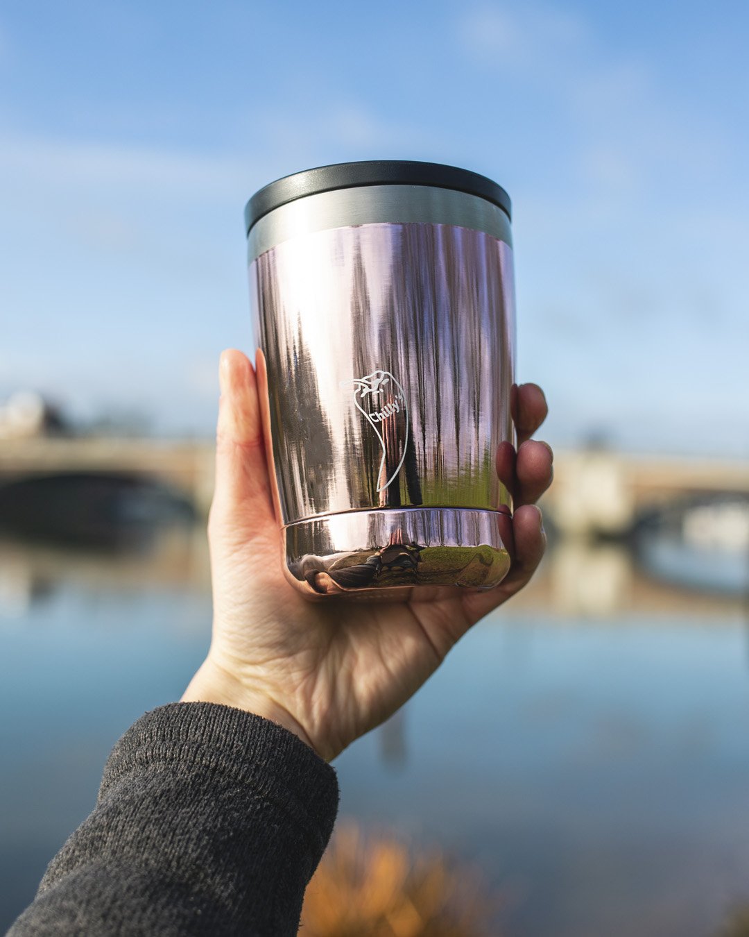 Rose gold on sale coffee flask