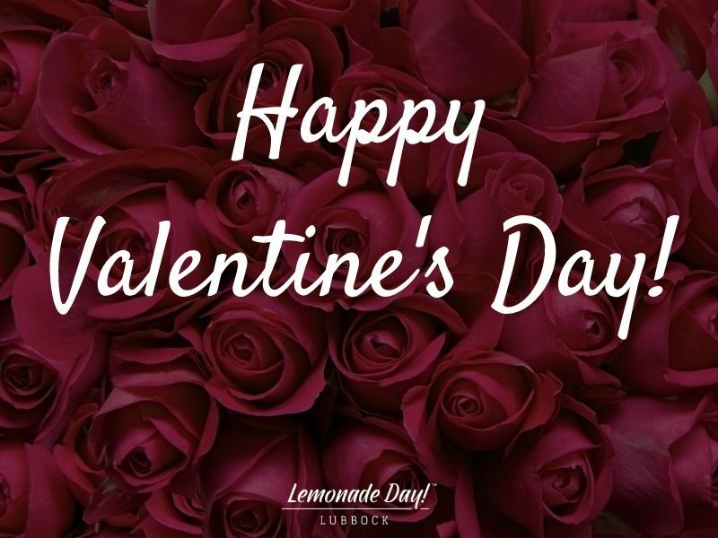 Happy Valentine's Day! Don't forget to stop and smell the roses - especially today! 😉🌹