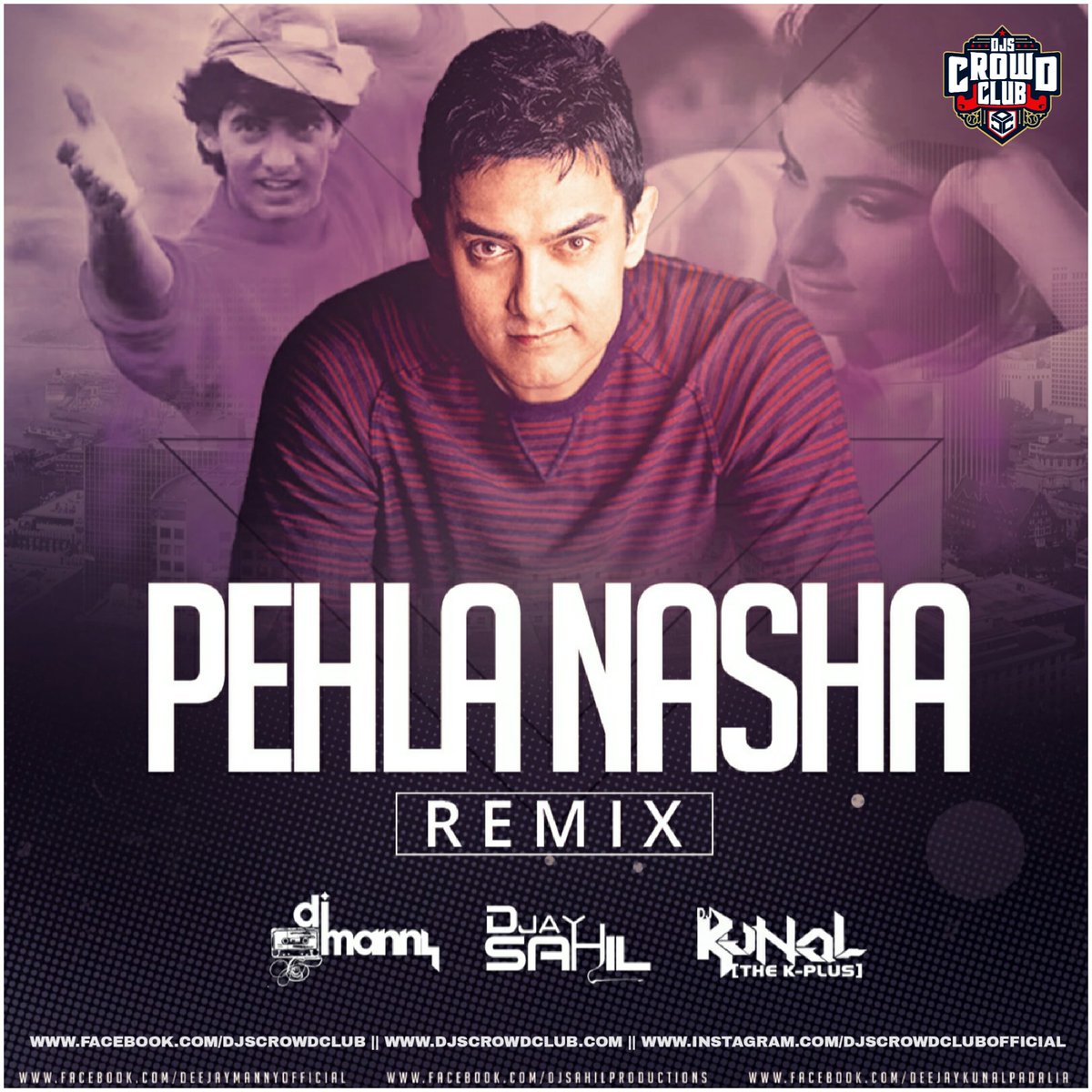 DjsCrowdClub's tweet photo. Pehla Nasha (Remix) – DJ Sahil x DJ Manny x DJ Kunal

Download: https://t.co/4WP4GlDZyU

Follow Artist: D J Sahil x Manny x Kunal Padalia https://t.co/DbCI7dsdtn