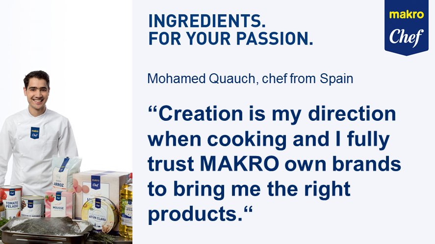 METRO_News's tweet image. Mohamed Quauch, a 28-years-old chef, who drew on French🇫🇷 and Spanish🇪🇸 cuisine for inspiration talks about #MAKROChef #METROChef #chefcommunity👨‍🍳👩‍🍳/rs