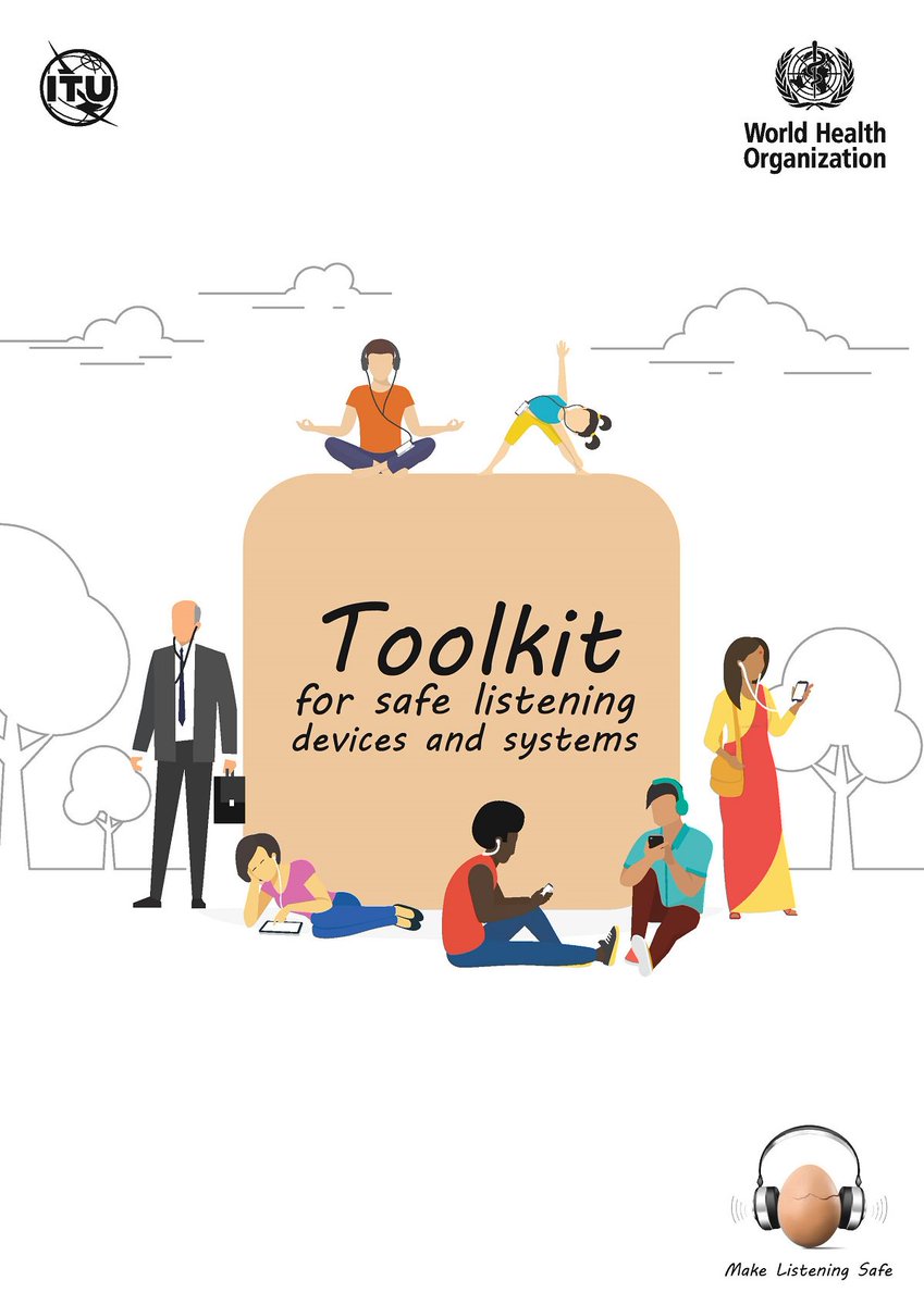 Nearly 2.5 billion people are projected to have some degree of hearing loss by 2050. Download the @ITU @WHO global standard on #SafeListening and supporting toolkit to protect your hearing itu.int/en/ITU-D/Digit… #WorldHealthDay