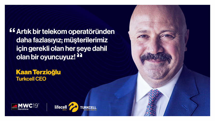 Turkcell's tweet photo. 25 - 28 Şubat tarihleri arasında @GSMA'in Barselona'da düzenlediği dünyanın en büyük sektörel fuarı #MWC19'a geri sayarken; Genel Müdürümüz @Kaan_Terzioglu 5G stratejimizi ve dijital ajandamızı Mobile World Daily ile paylaştı! https://t.co/g9Vt2kxnX4 https://t.co/LF6BKfF3gb